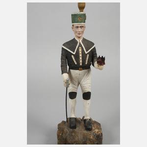 Lichterfigur als Bergmann Erzgebirge