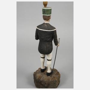 Lichterfigur als Bergmann Erzgebirge