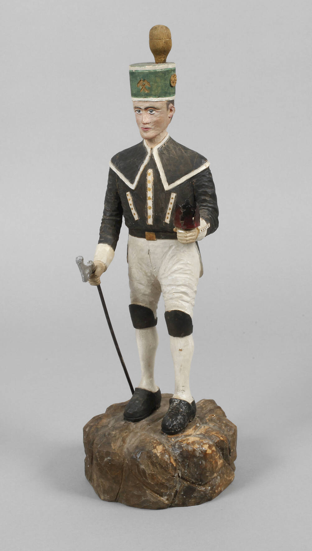 Lichterfigur als Bergmann Erzgebirge