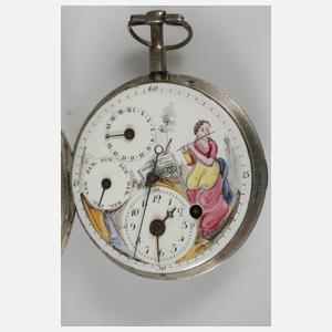 Feine Spindeltaschenuhr