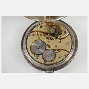 Taschenuhr mit Reitermotiv