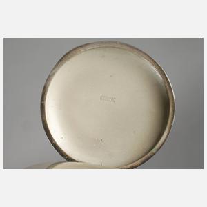 Taschenuhr mit Reitermotiv