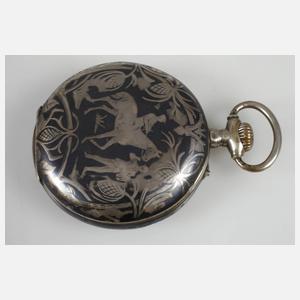 Taschenuhr Niello