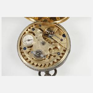 Schlüsseluhr mit Kompass