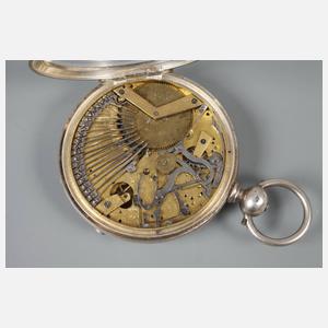 Taschenuhr mit Spielwerk und Repetition