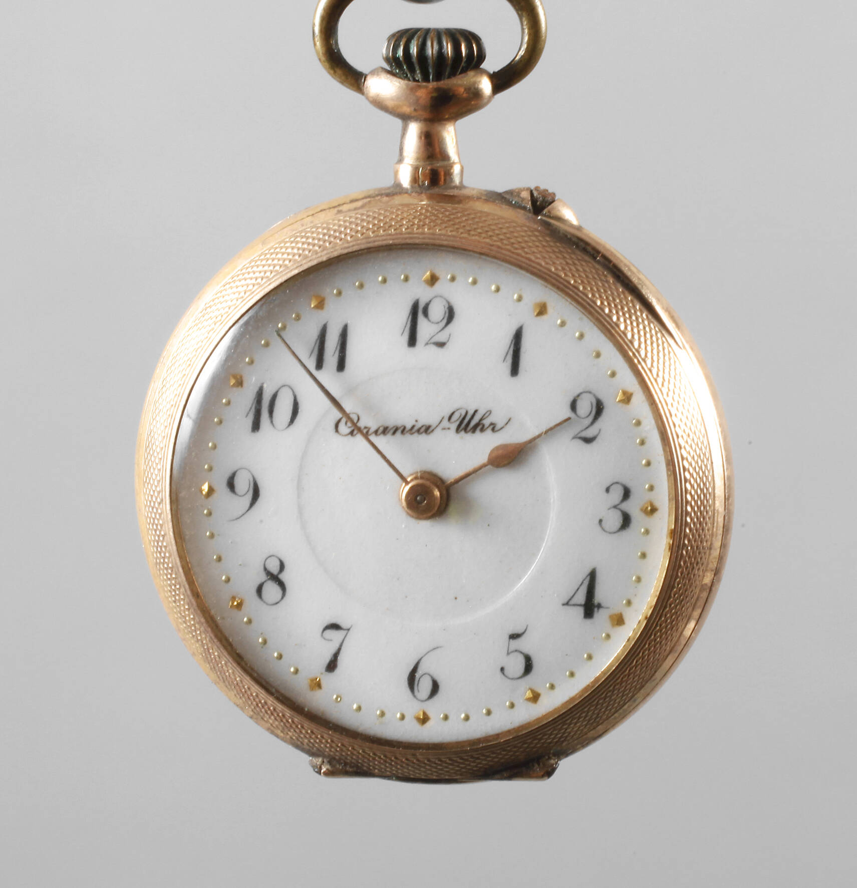 Damentaschenuhr Gold