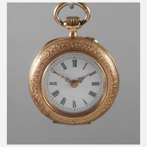 Damentaschenuhr Gold