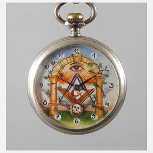 Taschenuhr Freimaurer