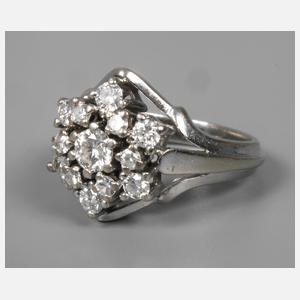 Damenring mit Brillanten