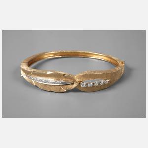 Armreif mit Brillanten