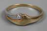Damenring mit Brillant