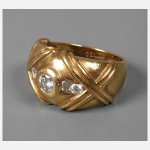 Damenring mit Brillanten