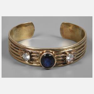 Armspange mit Steinbesatz