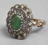 Historischer Ring mit Smaragd und Diamanten