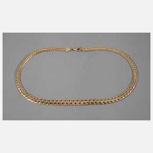 Breite Goldkette