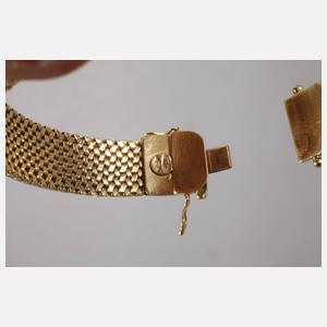 Aufwendiges Goldarmband