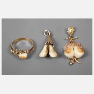 Konvolut Grandelschmuck