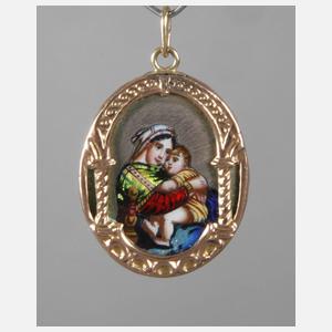 Feiner Emailleanhänger