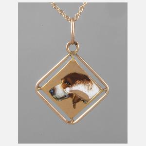 Feiner Emailleanhänger