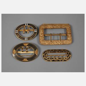Konvolut Gürtelschließen