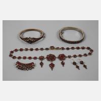 Konvolut Granatschmuck111