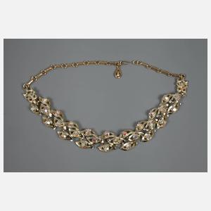 Coro, zwei Colliers mit Besatz