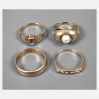 Konvolut Damenringe111