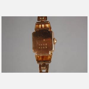 Gruen, Damenarmbanduhr Gold