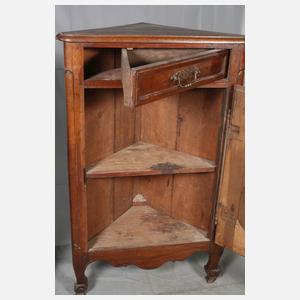 Paar Eckschränke barock