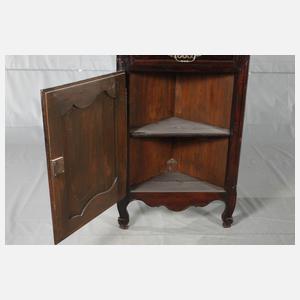 Paar Eckschränke barock