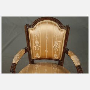 Paar Sessel Louis Seize