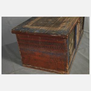 Bäuerliche Hochzeitstruhe