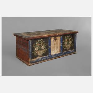 Bäuerliche Hochzeitstruhe