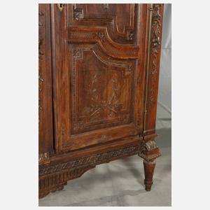 Außergewöhnlicher, klassizistischer Dielenschrank