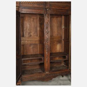 Außergewöhnlicher, klassizistischer Dielenschrank