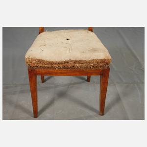 Paar klassizistische Stühle