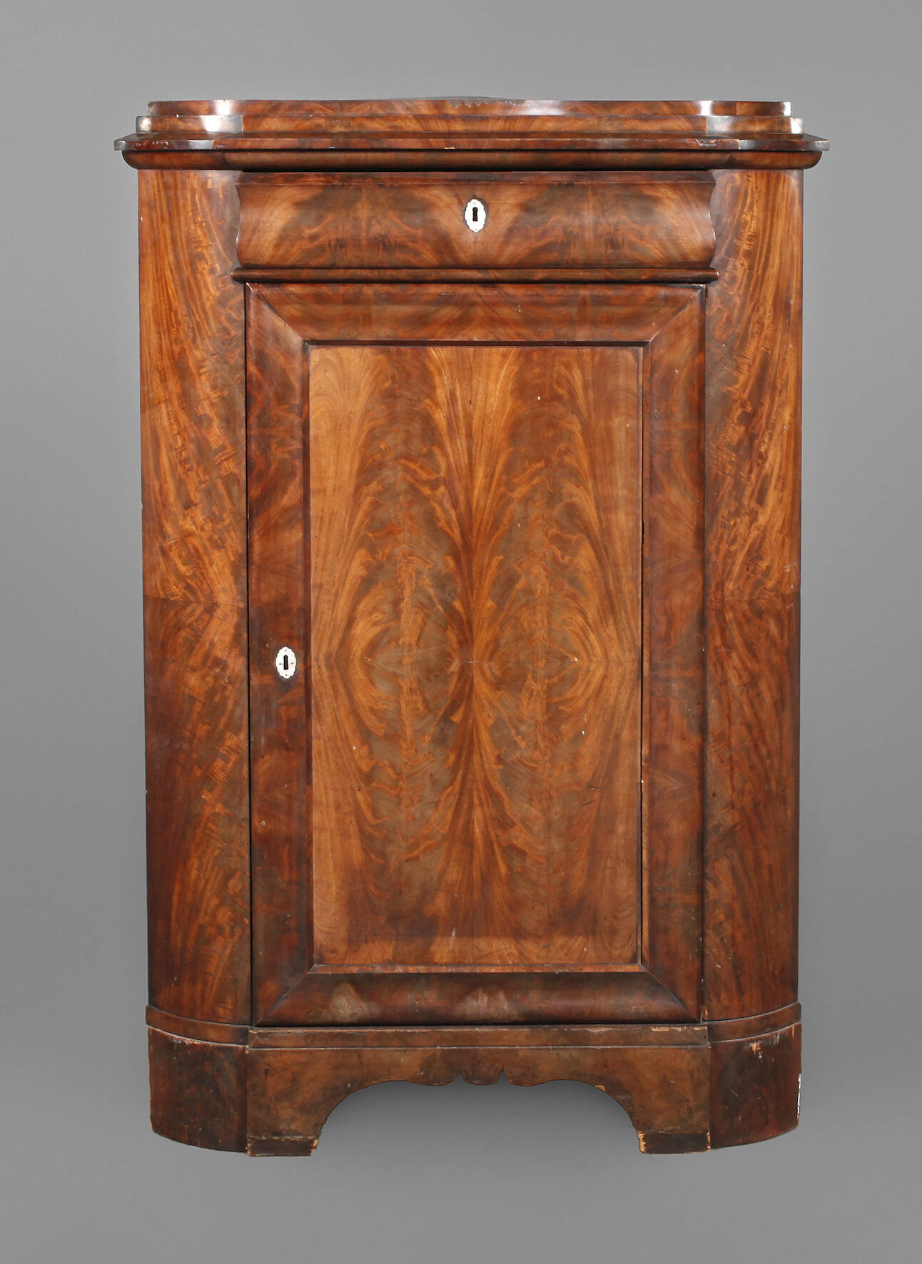 Eckschrank Biedermeier