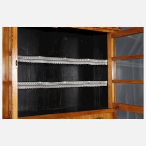 Aufsatzvitrine Biedermeier