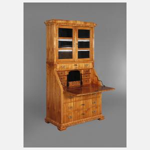 Aufsatzvitrine Biedermeier