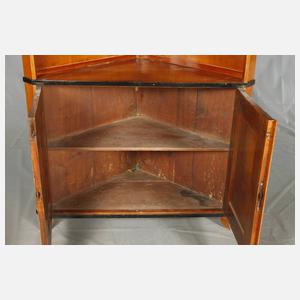 Eckvitrine Biedermeier