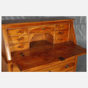 Schrägklappensekretär Biedermeier