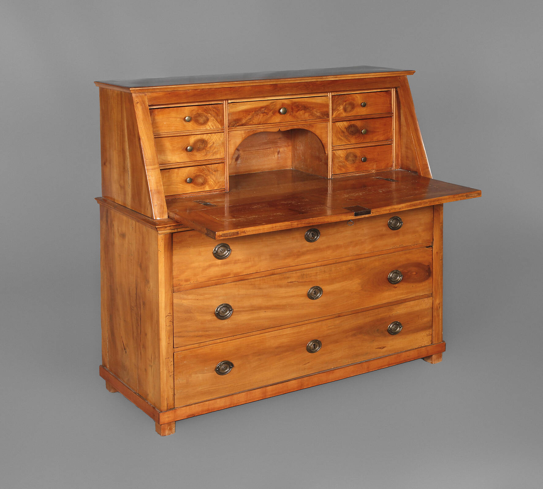 Schrägklappensekretär Biedermeier