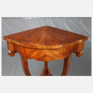 Hohe Eckkonsole Biedermeier