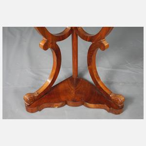 Hohe Eckkonsole Biedermeier