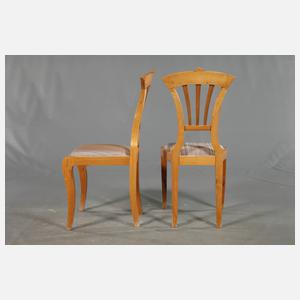 Vier Biedermeierstühle