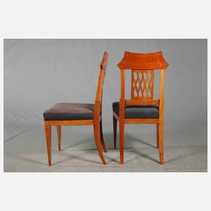 Paar Biedermeierstühle