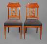 Paar Biedermeierstühle