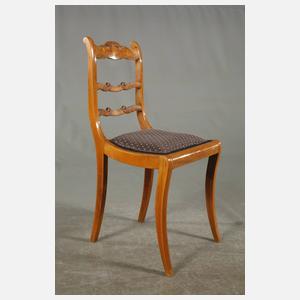 Vier Stühle Spätbiedermeier