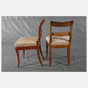 Sechs Stühle Biedermeier
