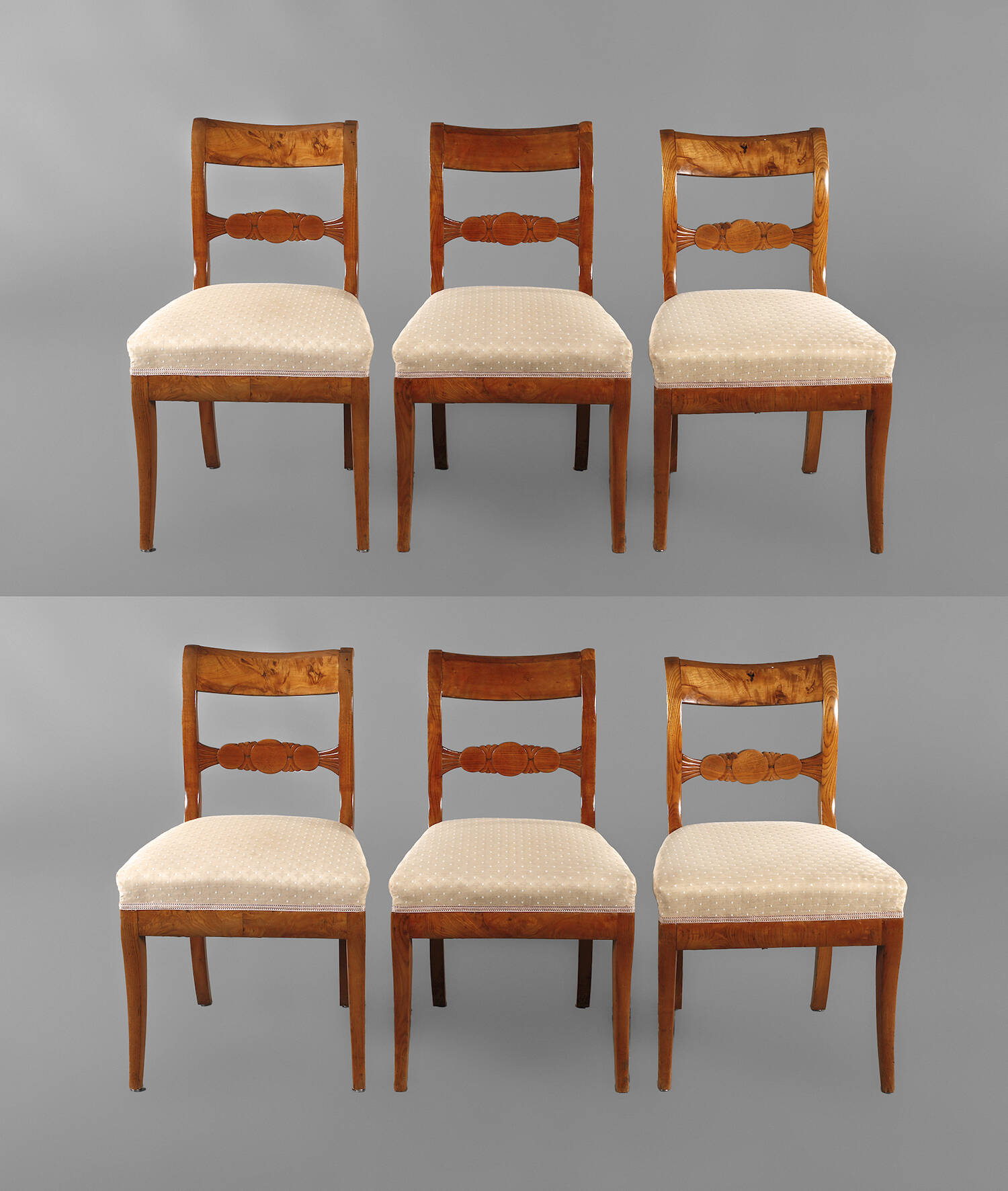 Sechs Stühle Biedermeier